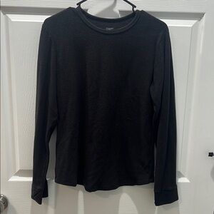 Black Long Sleeve Top